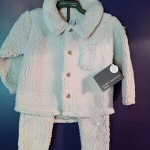 Gerber Fuzzy Cream Jacket and Pants  NWT